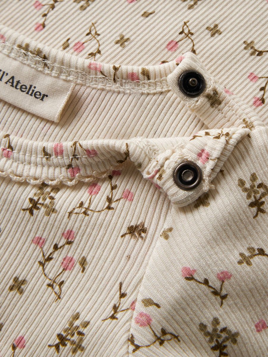 Carousel image 3 PRINTED ROMPER, Turtledove