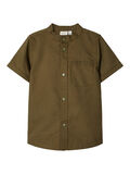 Name it MANCHES COURTES COTON CHEMISE, Ivy Green, highres - 13180022_IvyGreen_001.jpg