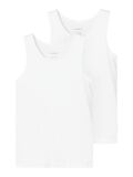 Name it 2-PACK TANK TOP, Bright White, highres - 13208843_BrightWhite_001.jpg