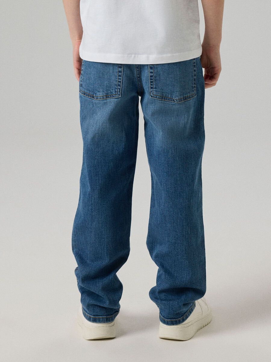 Carousel image 7 LOOSE FIT JEANS, Medium Blue Denim
