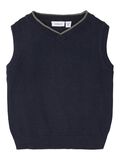 Name it V-NECK SLEEVELESS JUMPER, Dark Sapphire, highres - 13183063_DarkSapphire_001.jpg