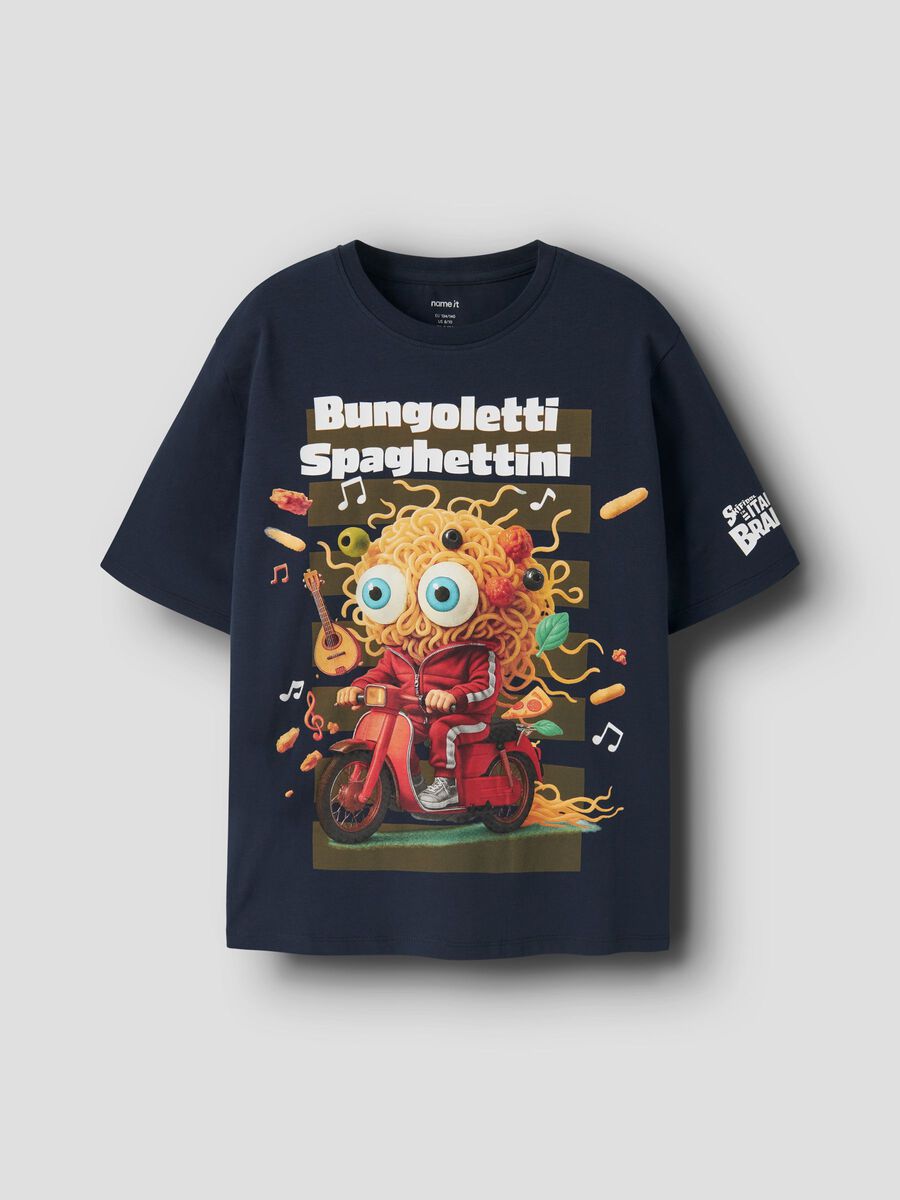 Product carousel image 1 ITALIAN BRAINROT T-SHIRT, Navy Blazer