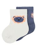 Name it 2-PACK SOCKS, Grisaille, highres - 13203968_Grisaille_001.jpg