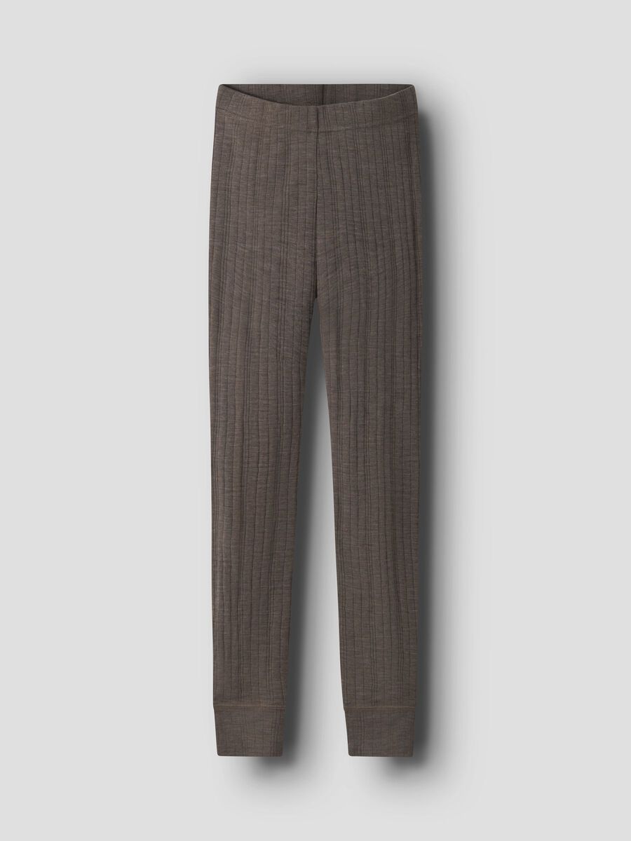 Carousel image 1 MERINO WOOL LONGJOHN, Morel