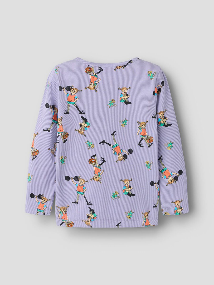 Product carousel image 2 PIPPI LONGSTOCKING TOP, Heirloom Lilac