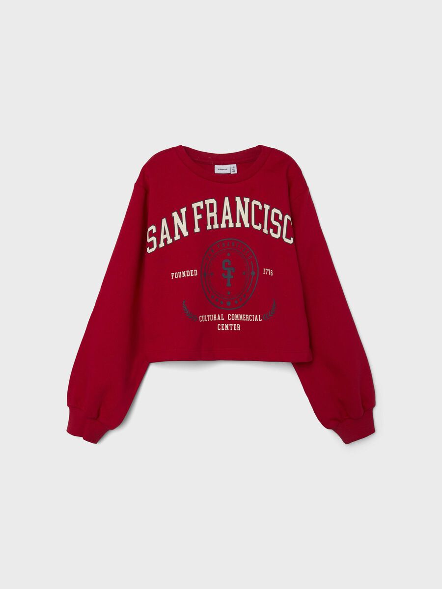 Name it CROPPED SWEATSHIRT, Crimson, highres - 13206441_Crimson_003.jpg