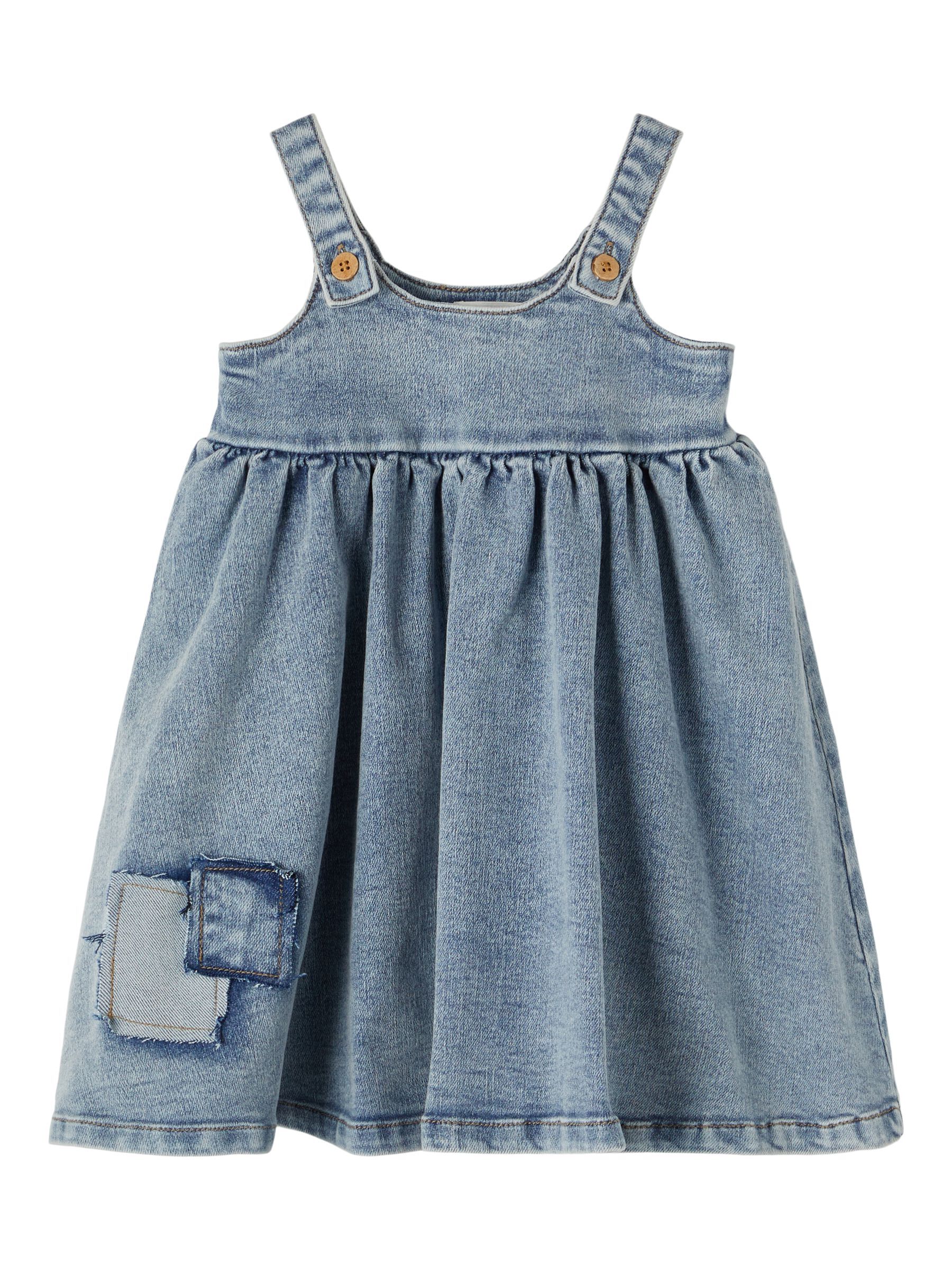 NEW Baby Girl Sleeveless Summer Denim Dress size 00.1 