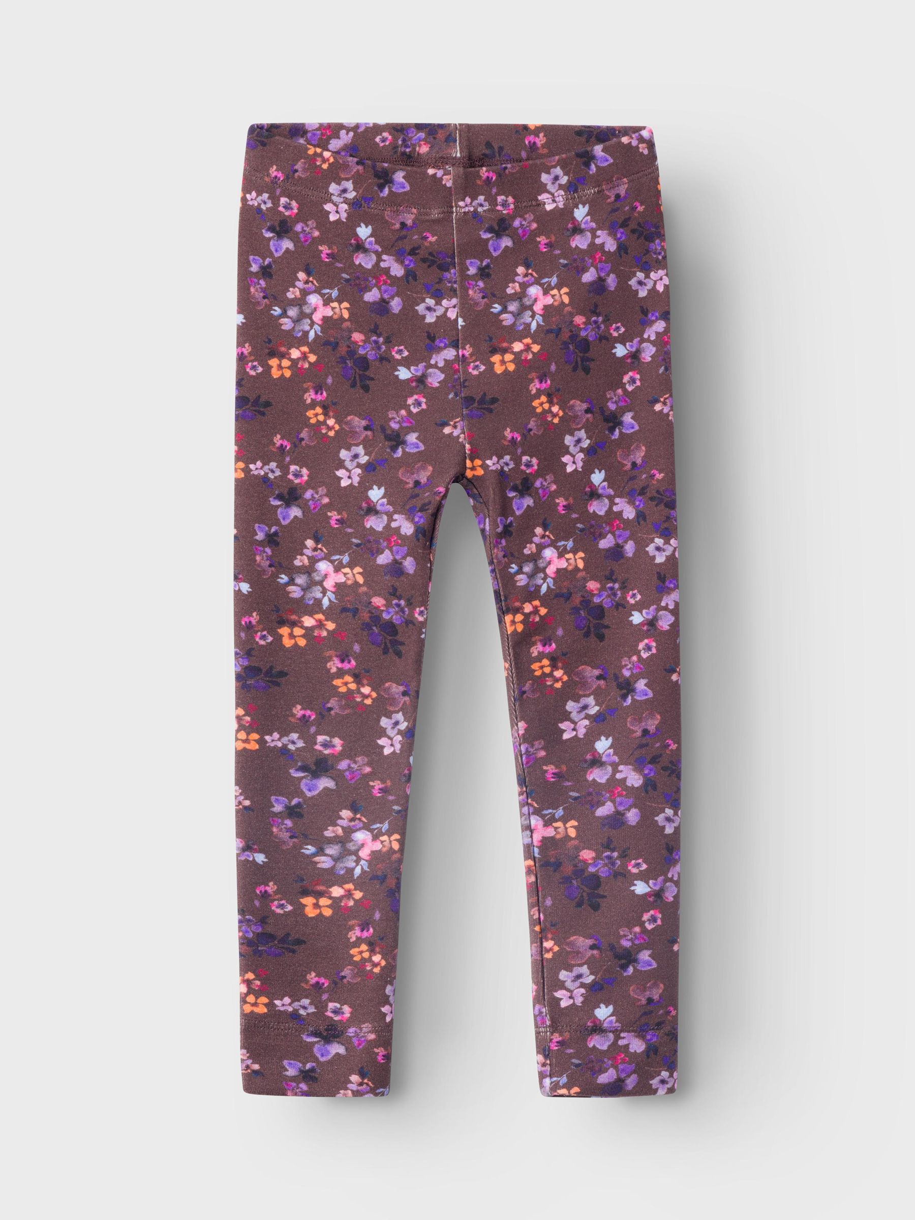 Legging marron chocolat fille online