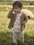 Product image thumbnail - À MANCHES LONGUES CARDIGAN EN MAILLE, Tigers Eye | 2