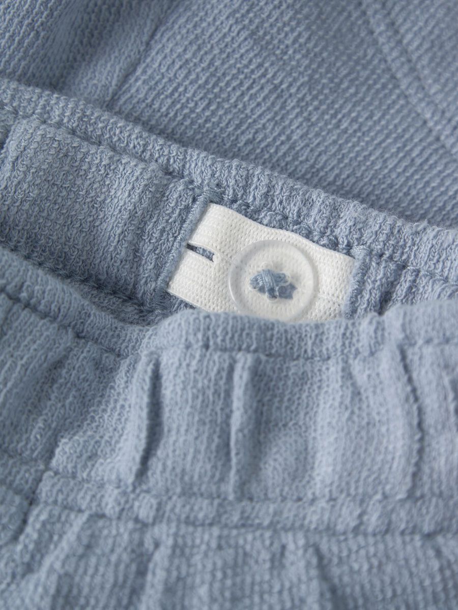 Product carousel image - BIOBAUMWOLL SHORTS, Dusty Blue | 2