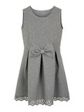 Name it PERFORATED DRESS, Grey Melange, highres - 13171740_GreyMelange_001.jpg