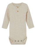 name it LONG SLEEVED RIB ROMPER, Peyote Melange, highres - 13198041_PeyoteMelange_001.jpg
