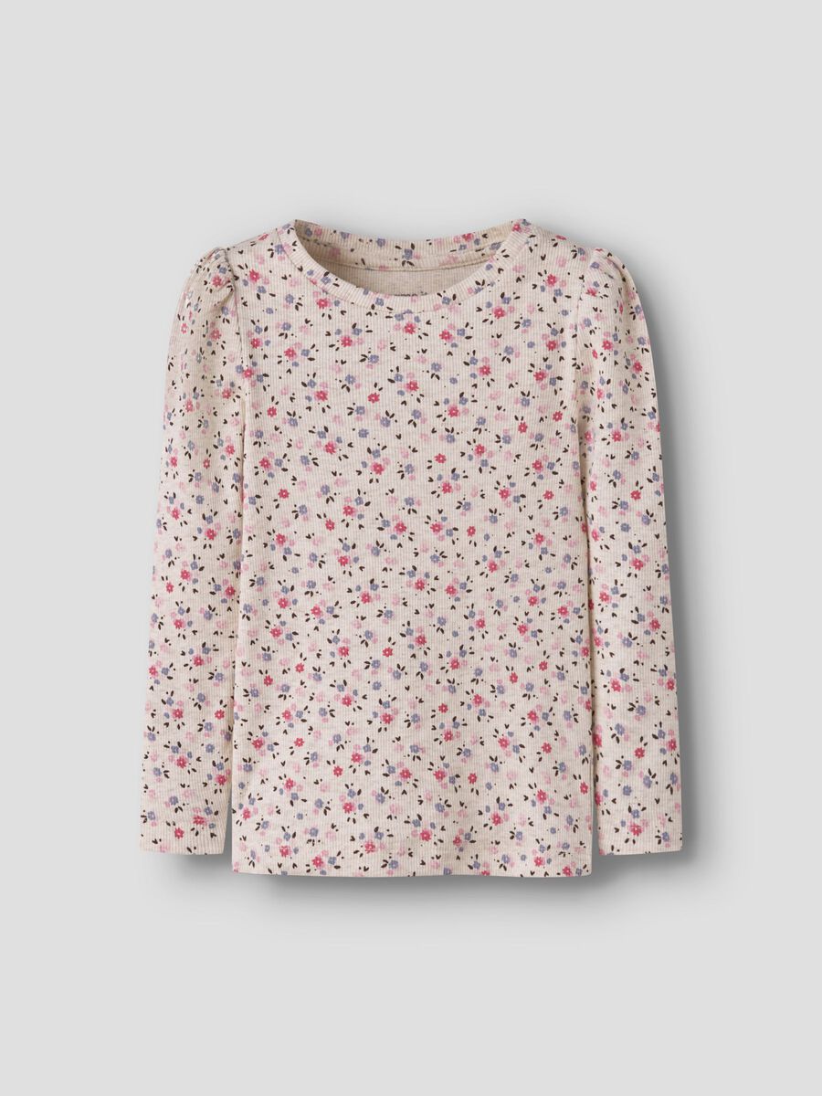Product carousel image 1 TOP A MANICHE LUNGHE, Peyote Melange