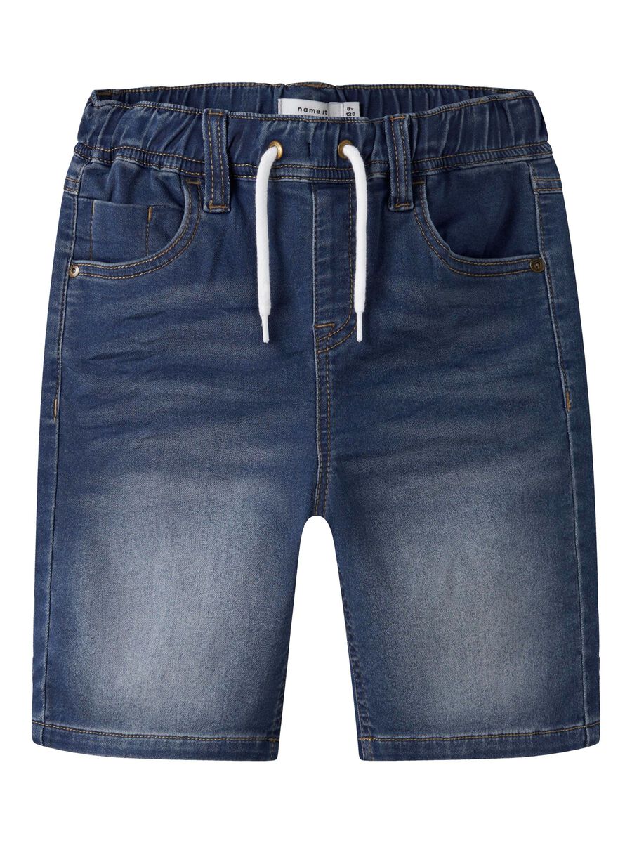 name it REGULAR FIT SHORTS, Dark Blue Denim, highres - 13197241_DarkBlueDenim_001.jpg