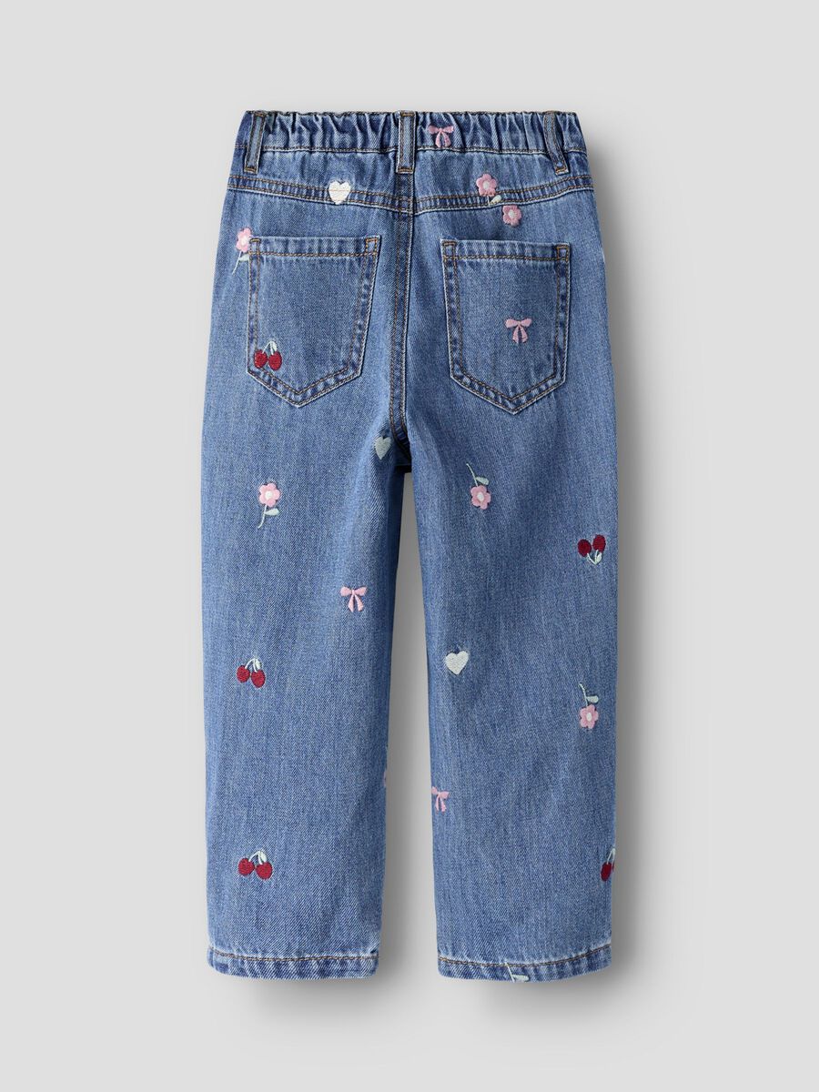 Product carousel image - JAMBES TONNEAU JEAN, Medium Blue Denim | 2