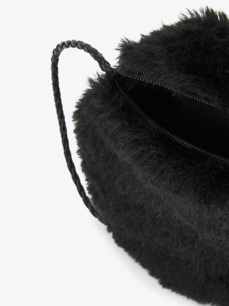 Name it RONDE FAUX FUR TAS, Black, highres - 13162734_Black_005.jpg