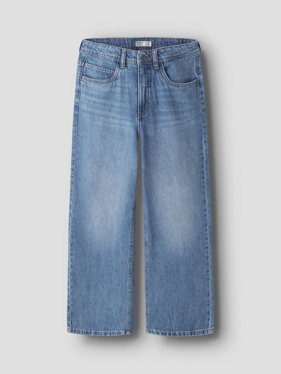 Product carousel image - SKATER JEANS, Medium Blue Denim | 2