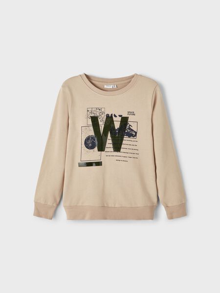 Name it REGULAR FIT SWEATSHIRT, Humus, highres - 13219743_Humus_003.jpg