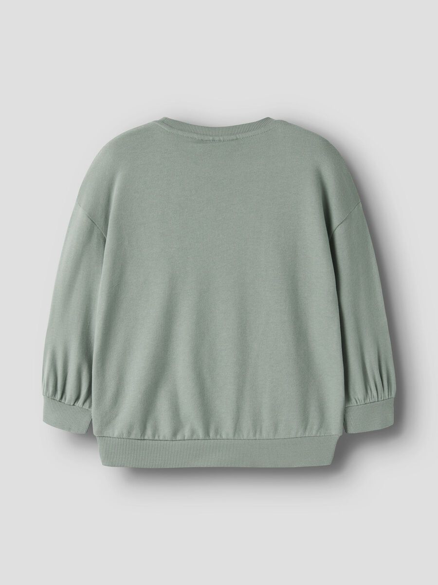 Product carousel image 2 RELAXED FIT SWEATSHIRT, Green Milieu