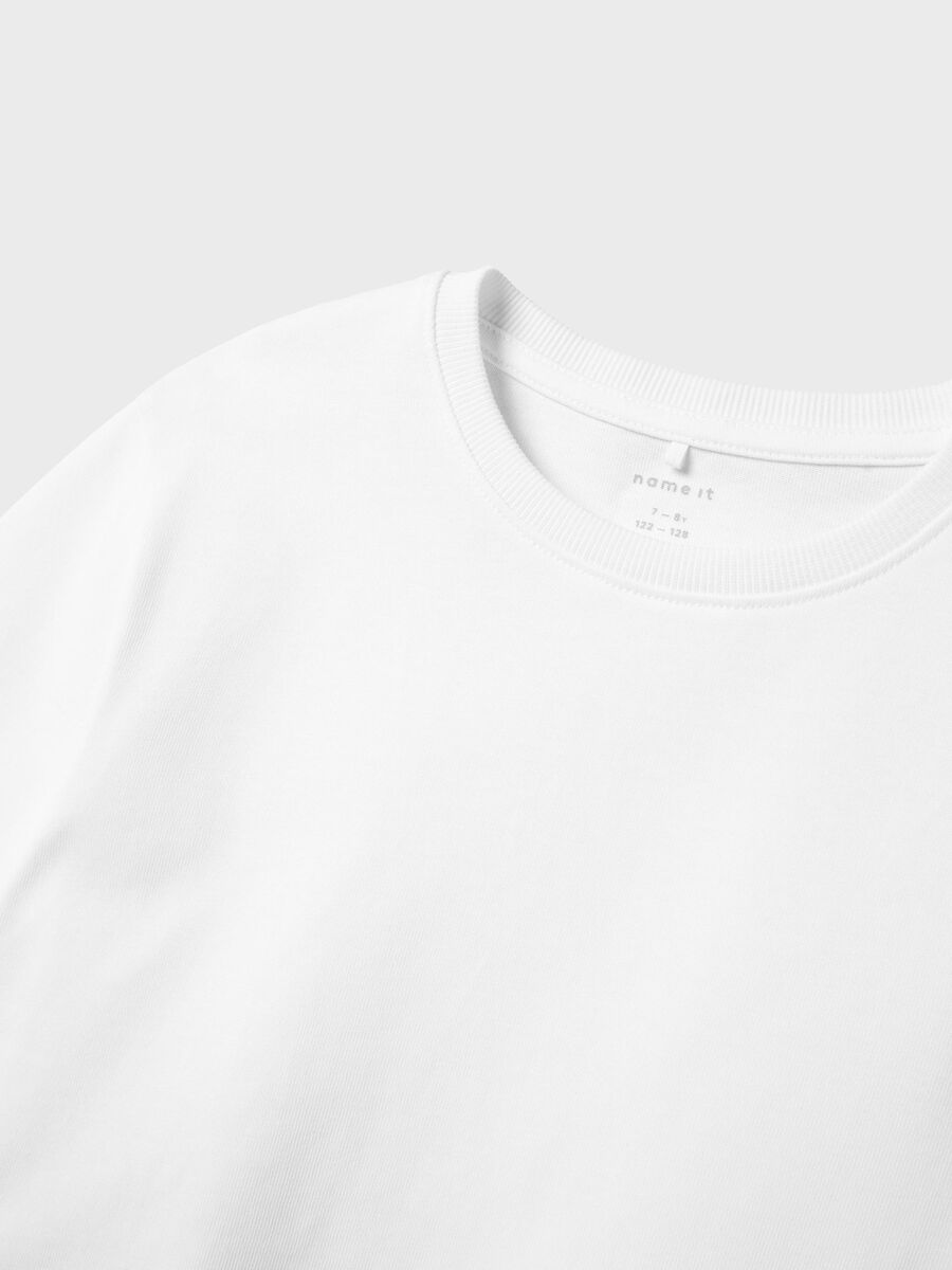 Name it EKOLOGISK BOMULL T-SHIRT, Bright White, highres - 13240437_BrightWhite_005.jpg
