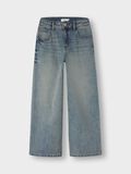Product image thumbnail - JAMBE EXTRA LARGE JEAN, Vintage Medium Blue Denim | 1