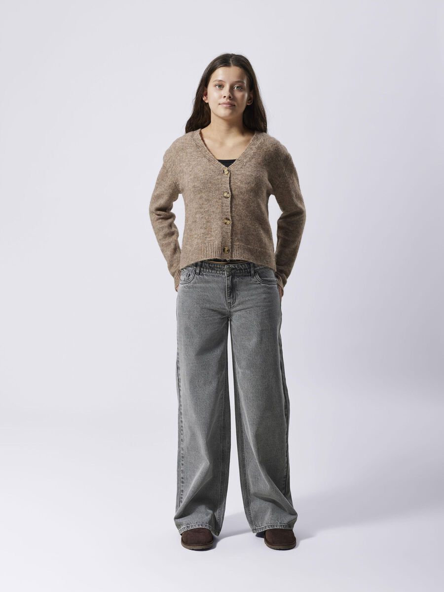 Name it RELAXED FIT KNITTED CARDIGAN, Savannah Tan, highres - 13248254_SavannahTan_007.jpg