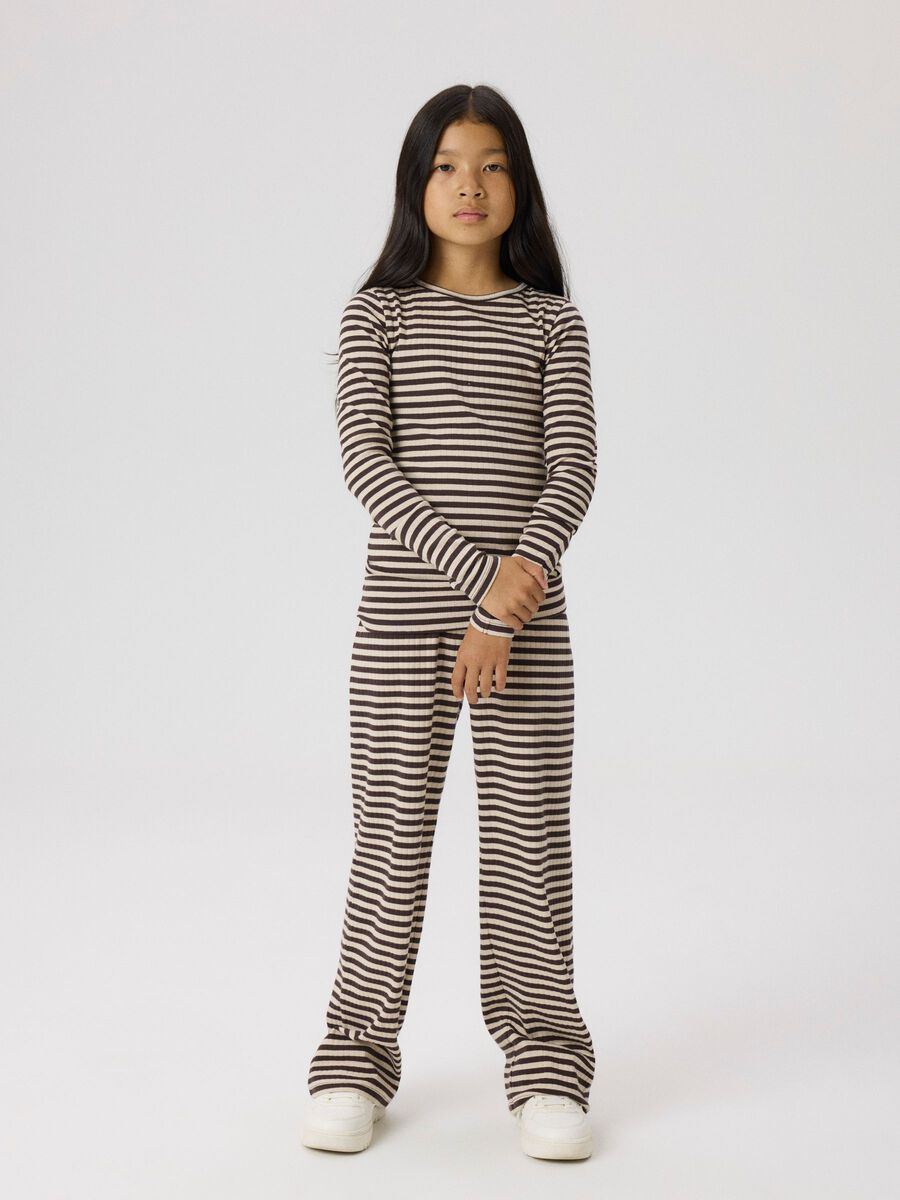 Product carousel image 2 JAMBE DROITE PANTALON, Black Coffee