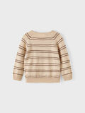 Name it STRIPED KNITTED PULLOVER, Warm Sand, highres - 13210514_WarmSand_002.jpg