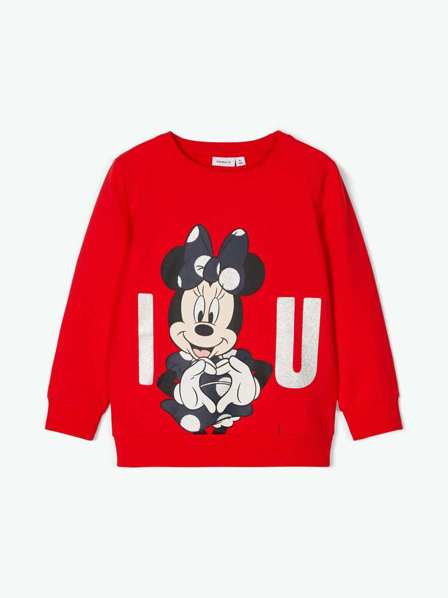 Name it MINNIE MOUSE DISNEY SWEAT-SHIRT, High Risk Red, highres - 13192632_HighRiskRed_003.jpg