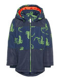 Name it CROCODILE PRINTED WINTER JACKET, Dark Sapphire, highres - 13167574_DarkSapphire_001.jpg