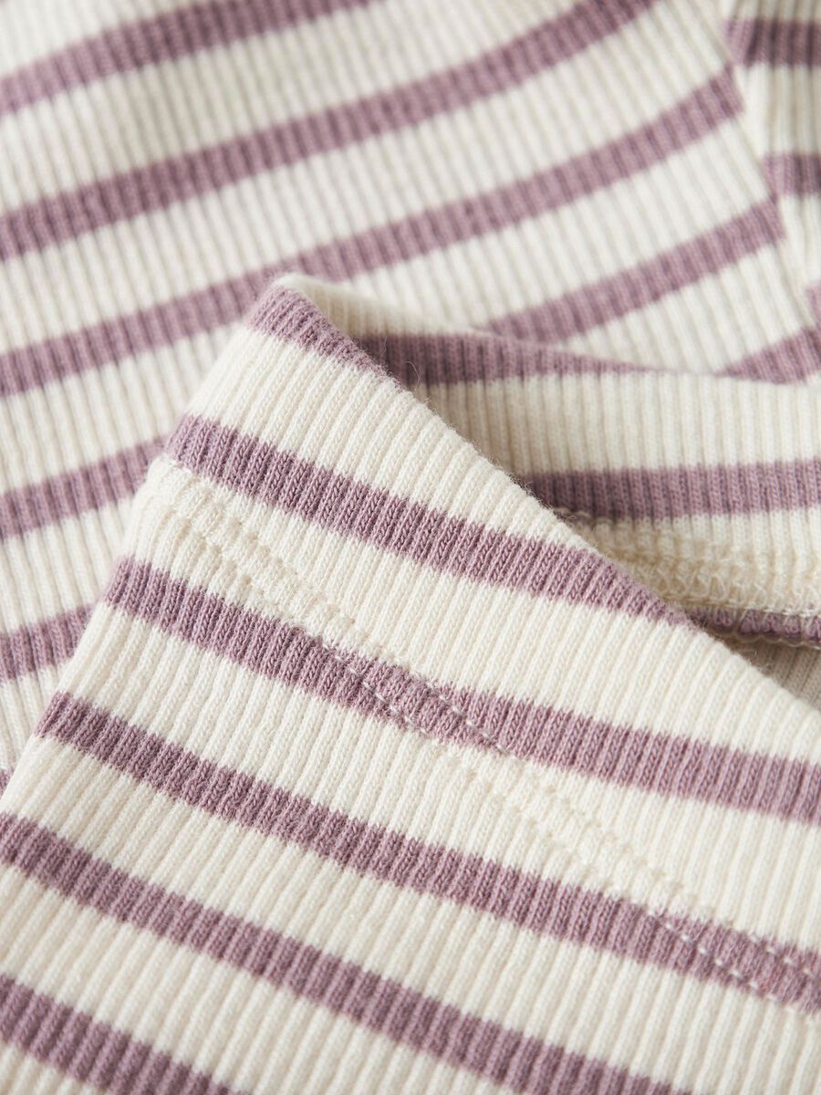 name it RIB KNIT LEGGINGS, Elderberry, highres - 13231711_Elderberry_005.jpg