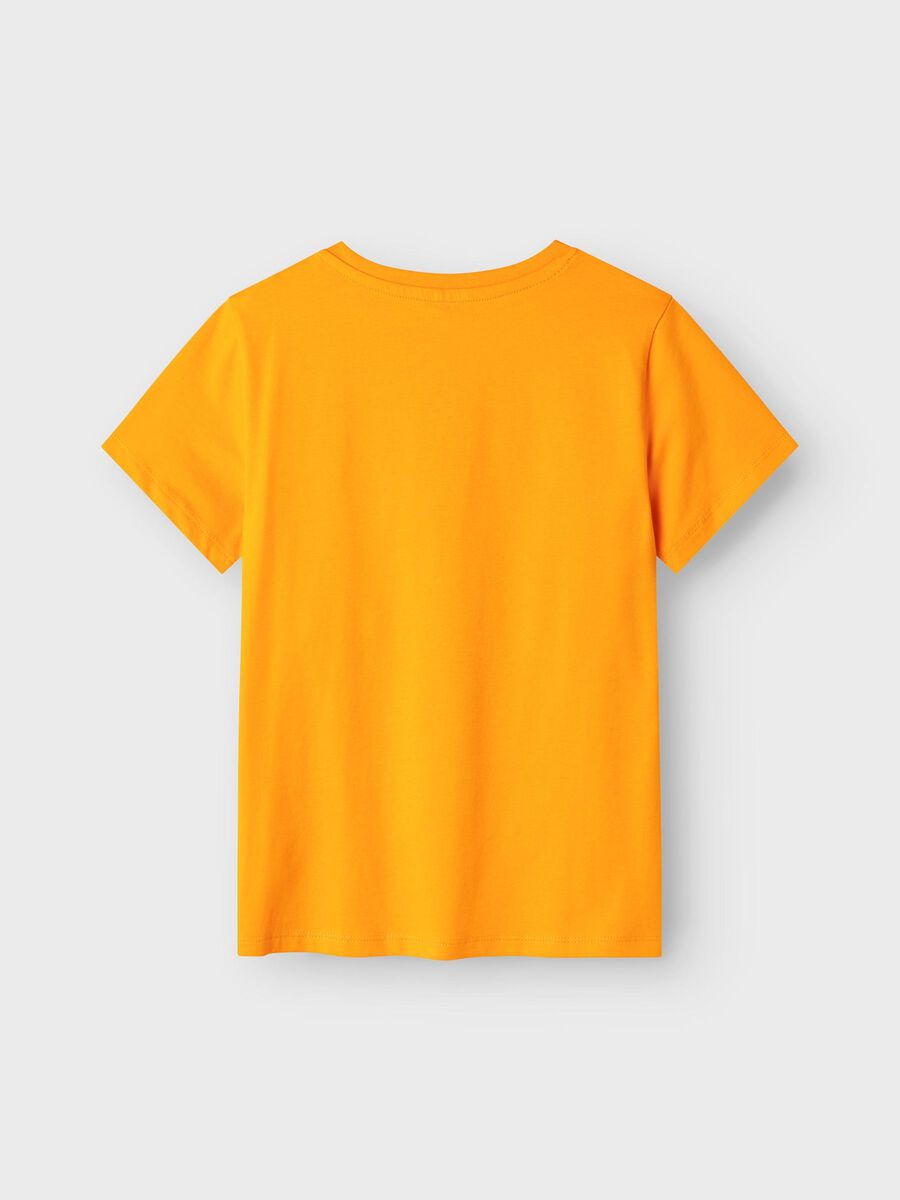 name it REGULAR FIT T-SHIRT, Bright Marigold, highres - 13239199_BrightMarigold_002.jpg