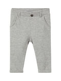 Name it BOMULL SWEATBUKSER, Grey Melange, highres - 13158899_GreyMelange_001.jpg