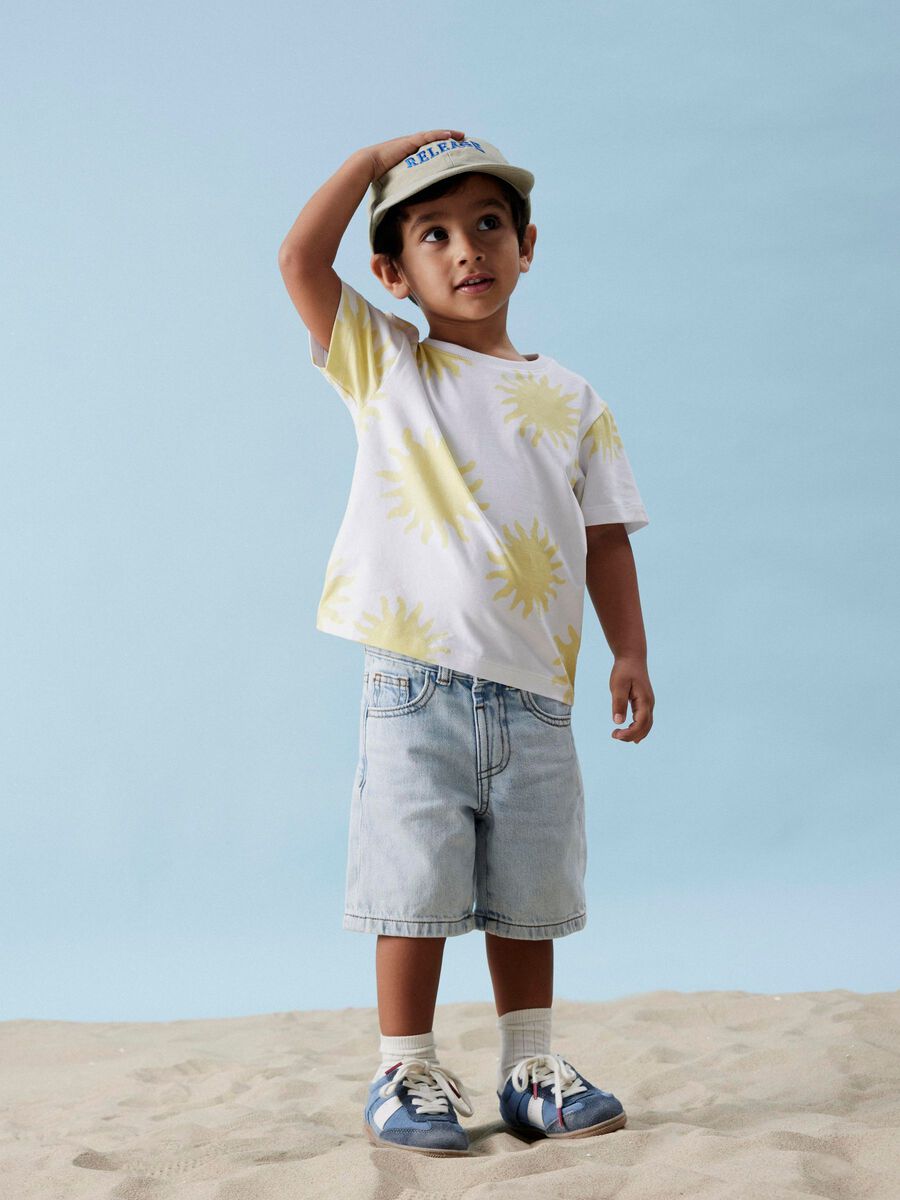 name it EN COTON BIOLOGIQUE T-SHIRT, Bright White, highres - 13244174_BrightWhite_007.jpg