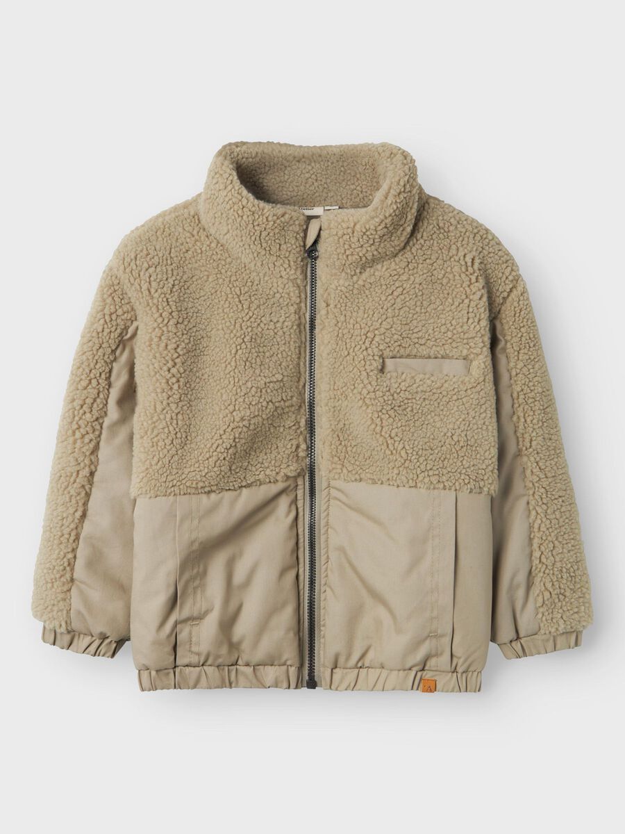 Name it LOOSE TEDDY JACKET, Laurel Oak, highres - 13235844_LaurelOak_003.jpg