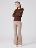 Product image thumbnail 3 LOT DE 2 PI&Egrave;CES NON BROSS&Eacute;ES JEAN BOOTCUT, Mocha Meringue
