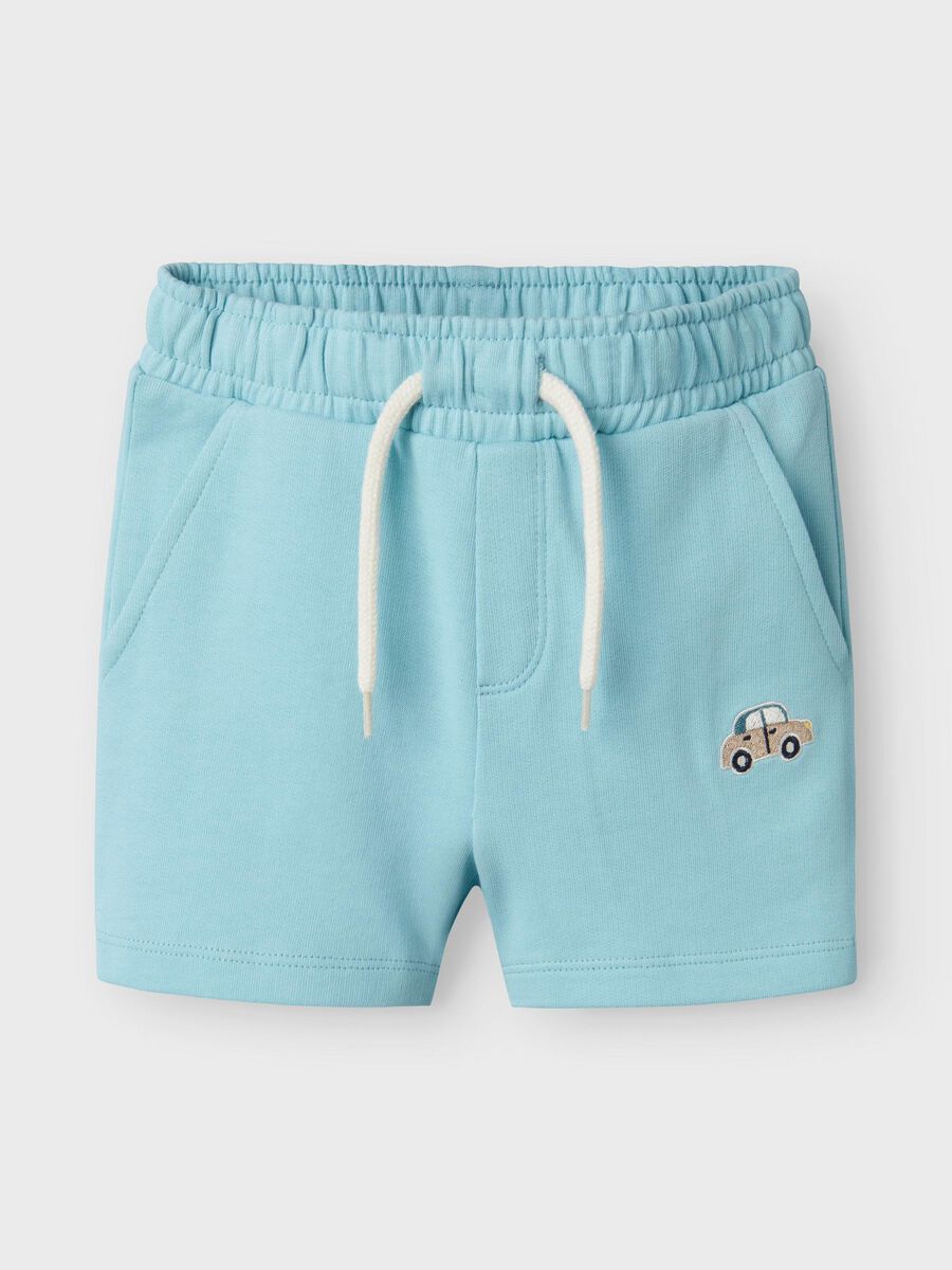 name it COURT SHORTS EN MOLLETON, Aquatic, highres - 13238144_Aquatic_003.jpg