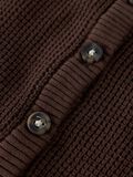 Product image thumbnail 3 WAFFLE KNITTED CARDIGAN, French Roast