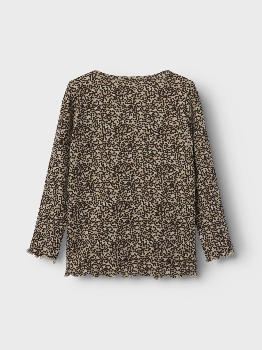 name it SLIM FIT LONG SLEEVED TOP, Peyote, highres - 13248232_Peyote_002.jpg