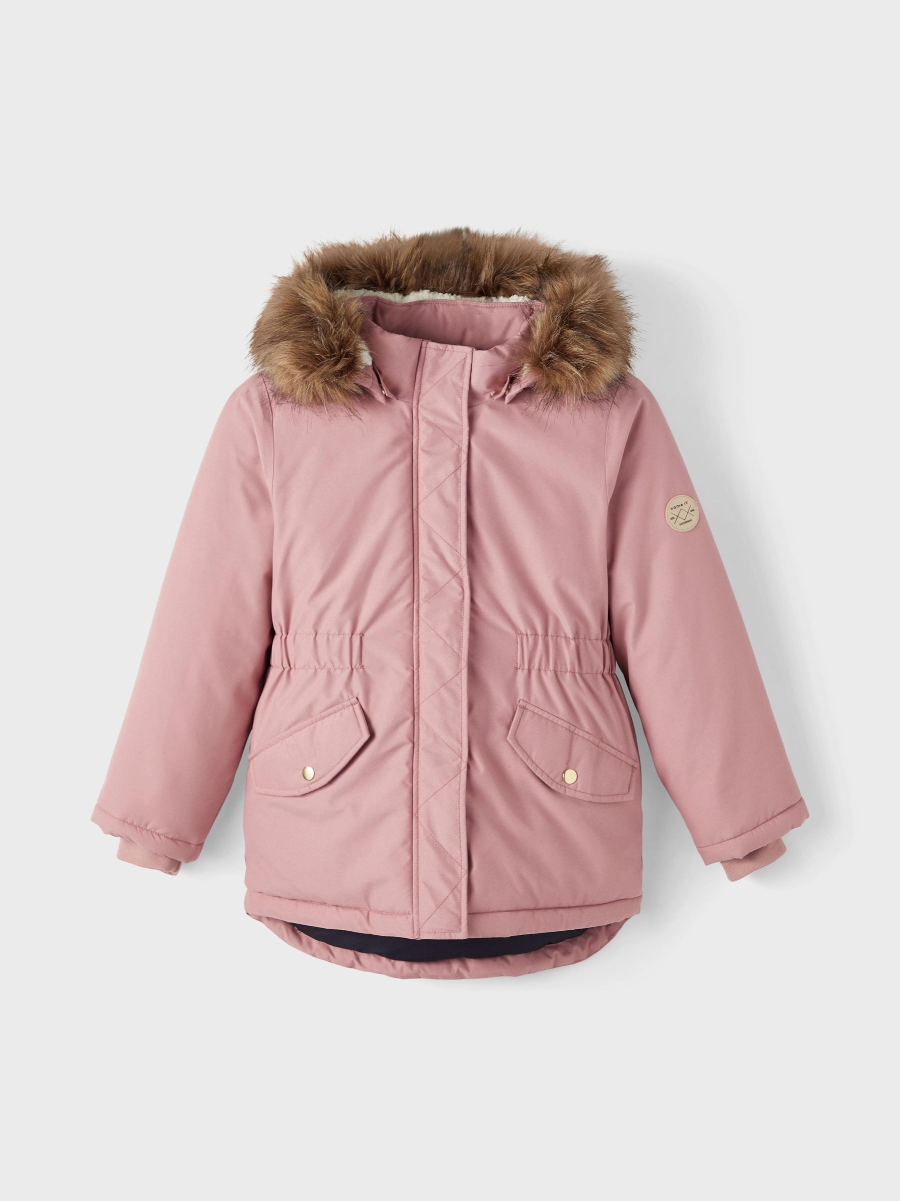 PARKA JACKET Girls Pink NAME IT Sweden