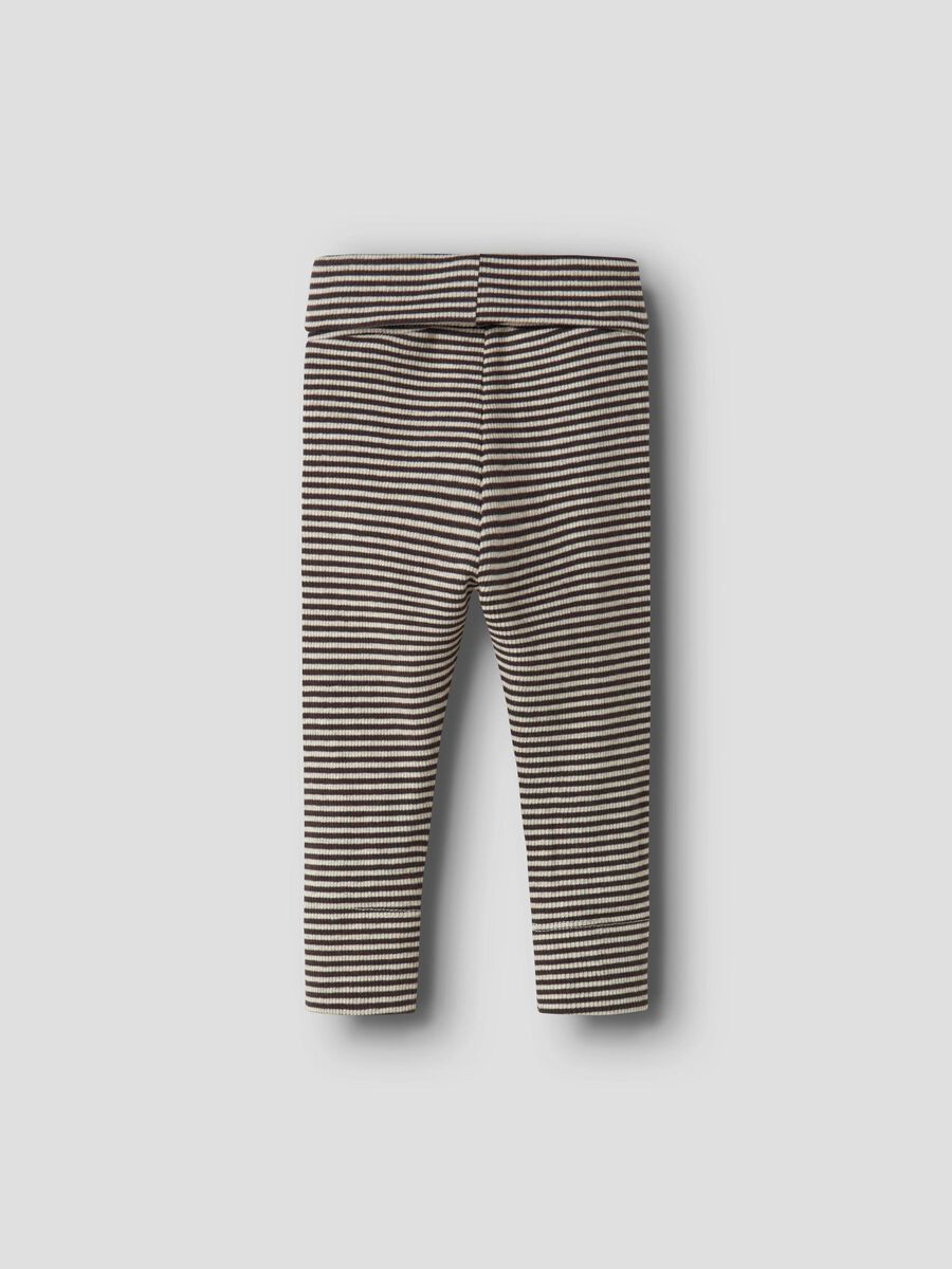 name it À RAYURES LEGGINGS, Seal Brown, highres - 13225450_SealBrown_002.jpg