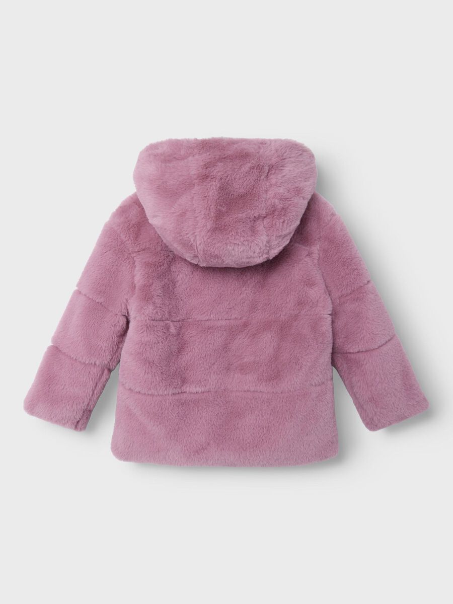 name it EN FAUSSE FOURRURE VESTE, Lilas, highres - 13227837_Lilas_002.jpg
