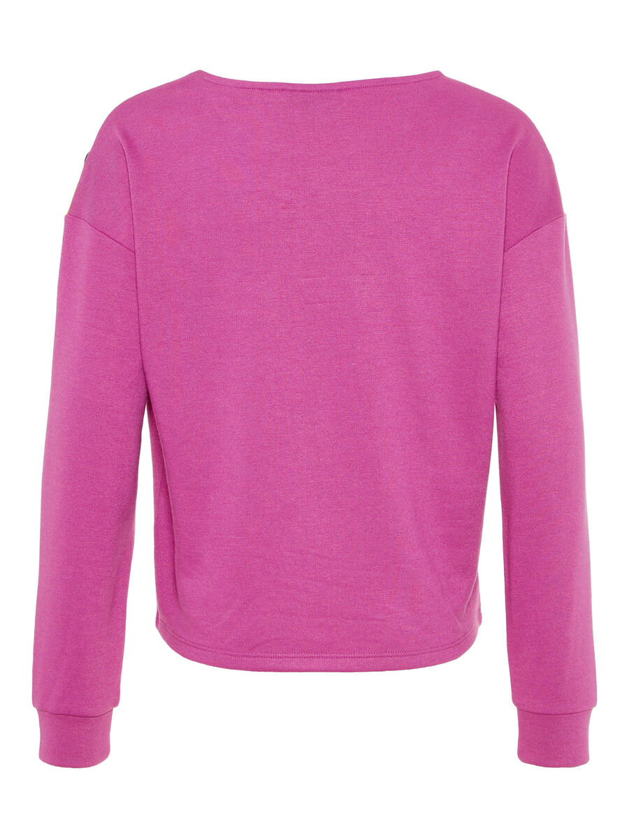 Name it LØS COLOUR BLOCK SWEATSHIRT, Purple Orchid, highres - 13162076_PurpleOrchid_002.jpg