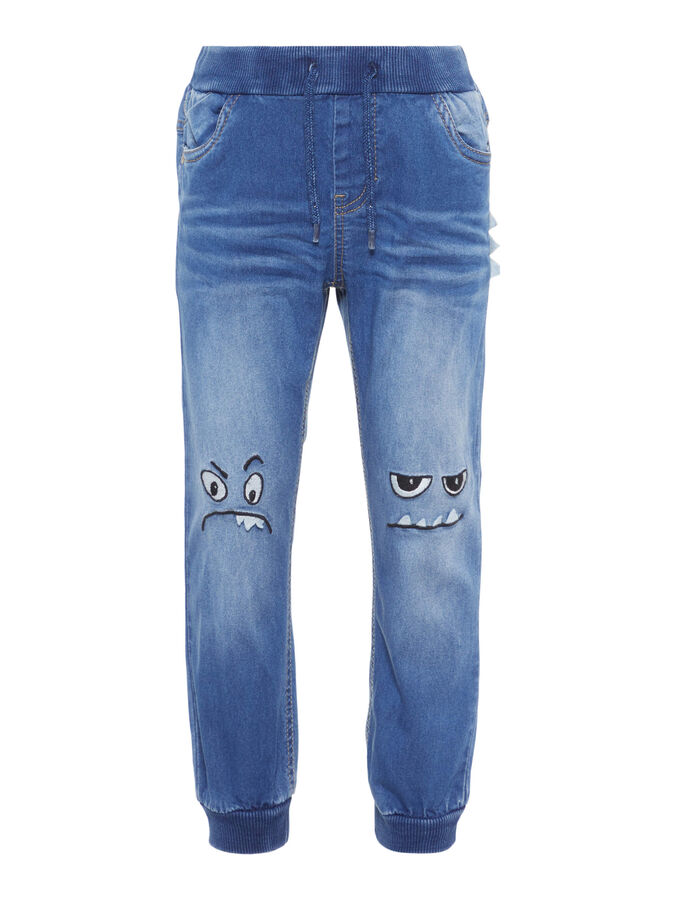Boys Power Stretch Baggy Fit Jeans Boys Power Stretch Baggy Fit Jeans