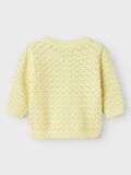 name it ØKOLOGISK BOMULD STRIKKET CARDIGAN, Pastel Yellow, highres - 13237268_PastelYellow_002.jpg
