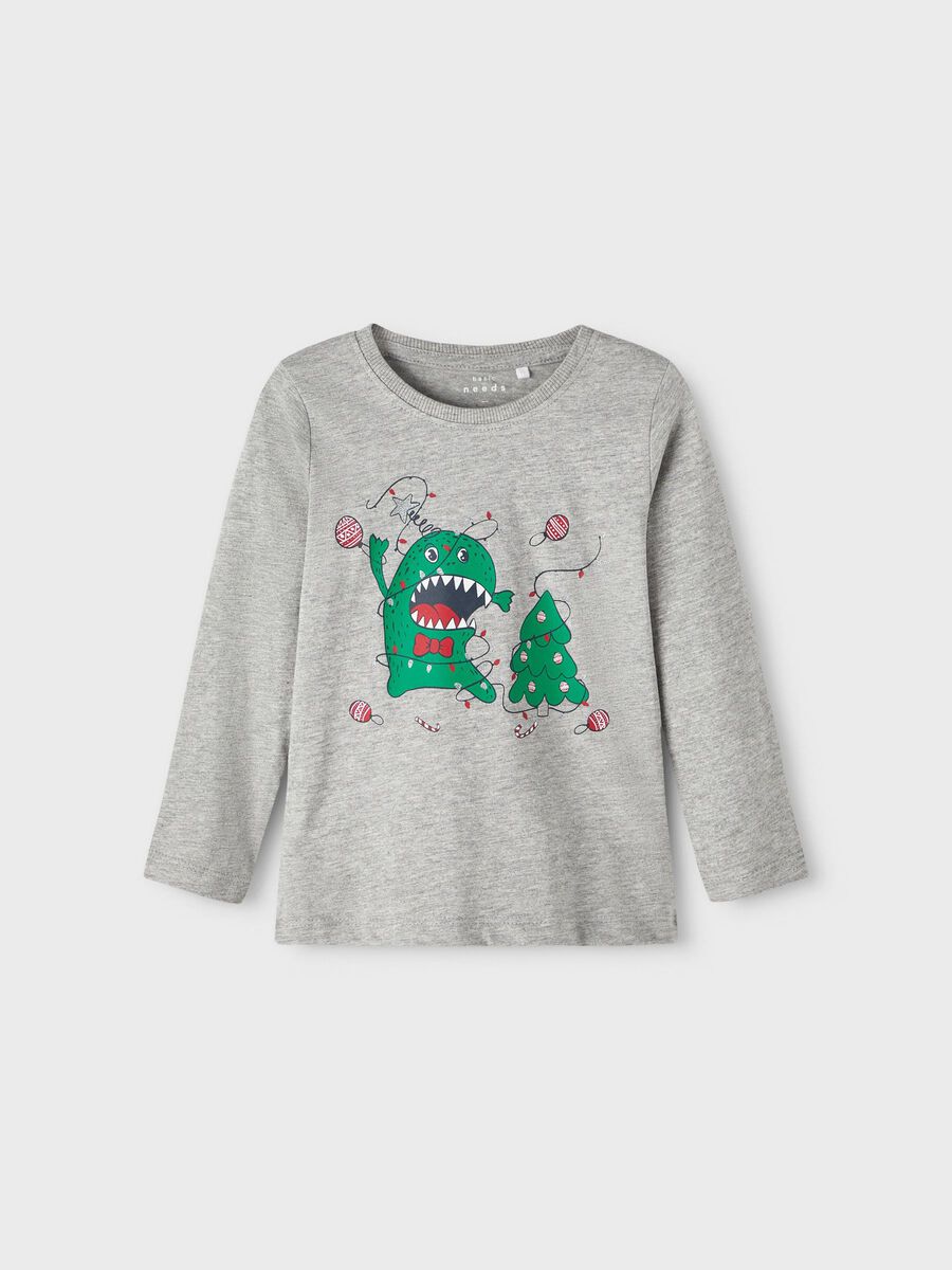 name it KERST TOP MET LANGE MOUWEN, Grey Melange, highres - 13209482_GreyMelange_003.jpg