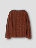 Product image thumbnail - KNITTED CARDIGAN, Maple Syrup | 2