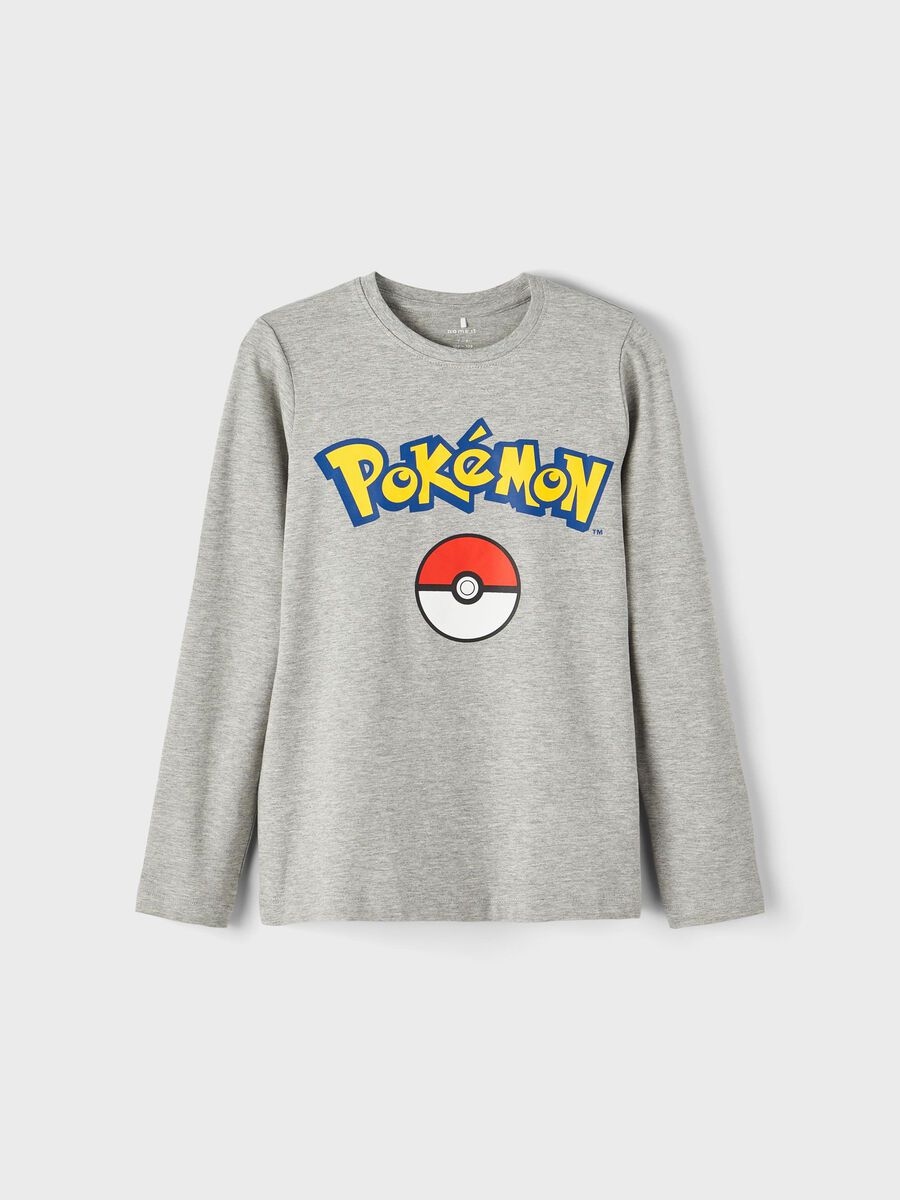 Name it POKEMON LONG SLEEVED TOP, Grey Melange, highres - 13216194_GreyMelange_003.jpg