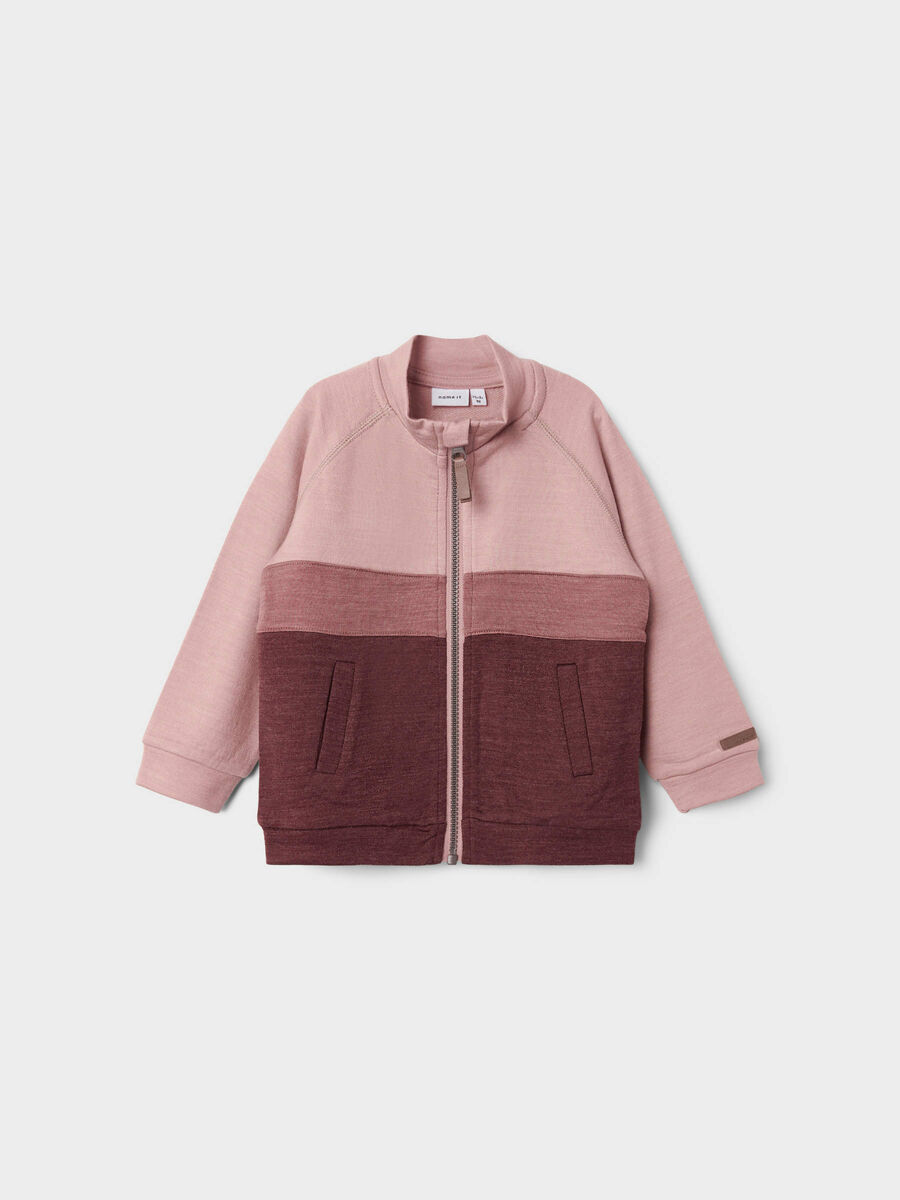 name it MERINO WOOL SWEAT CARDIGAN, Deep Mahogany, highres - 13199337_DeepMahogany_003.jpg