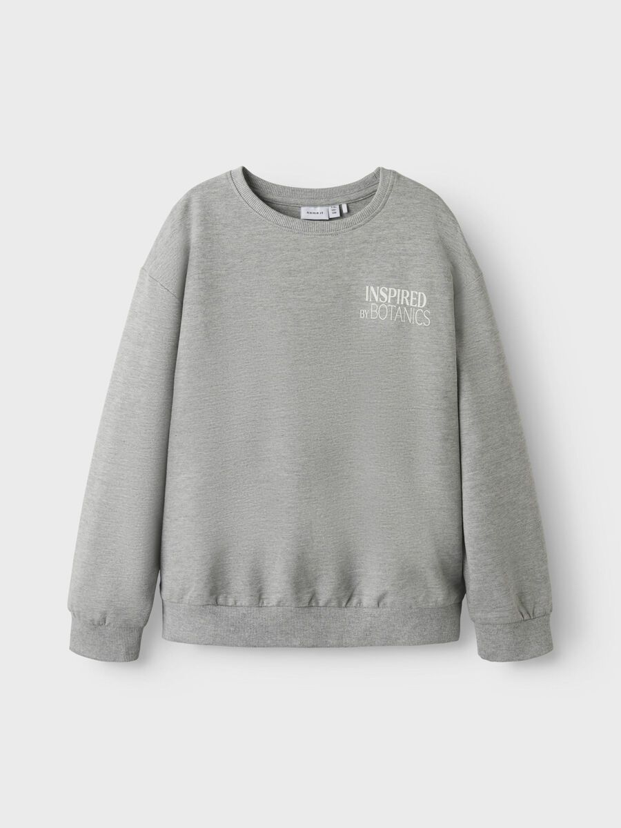 name it RELAXED FIT SWEATSHIRT, Grey Melange, highres - 13248650_GreyMelange_003.jpg